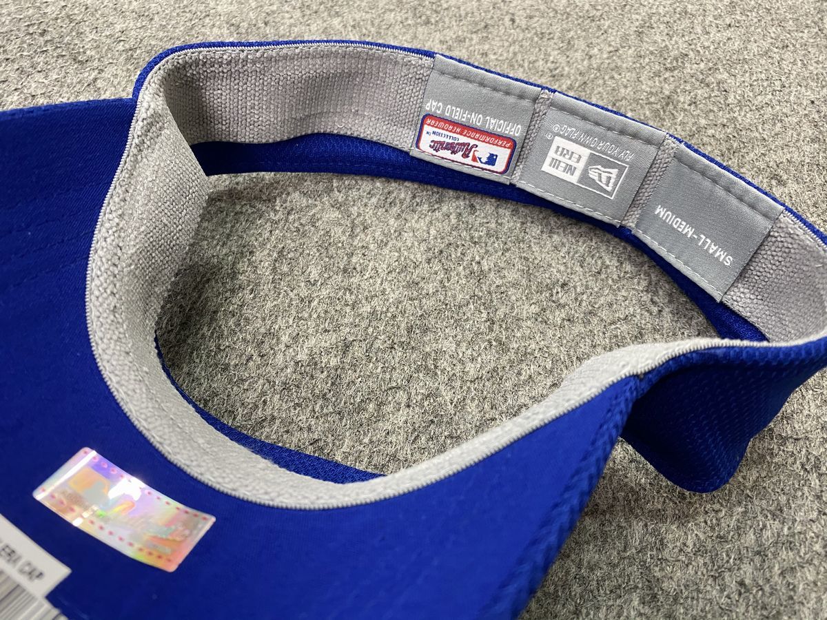 M/L ニューエラ NEWERA トロント ブルー ジェイズ BLUE JAYS サンバイザー VISOR 公式 MLB メジャー 紫外線カット USA正規品 Clubhouse_画像4