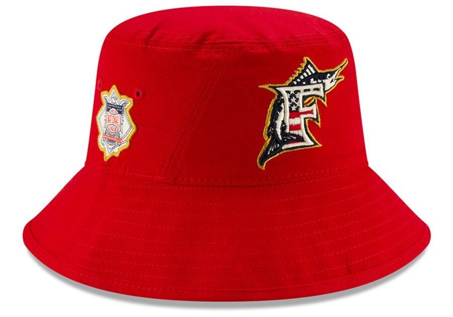 売れ筋ランキングも掲載中! 独立記念日モデル NEWERA メジャーリーグ MLB フリーサイズ USA正規品 赤 バケットハット BUCKET マーリンズ マイアミ Marlins ニューエラ ニューエラ 売れ筋ランキングも掲載中! 独立記念日モデル NEWERA メジャーリーグ MLB フリーサイズ USA正規品 赤 バケットハット BUCKET マーリンズ マイアミ Marlins ニューエラ ニューエラ
