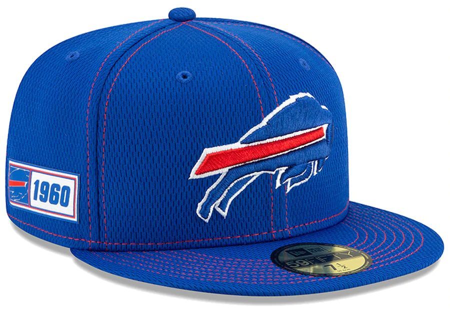 【7.3/8】 限定 100周年記念モデル NEWERA ニューエラ Bills バッファロー ビルズ NY 青 59Fifty キャップ 帽子 NFL アメフト USA正規品