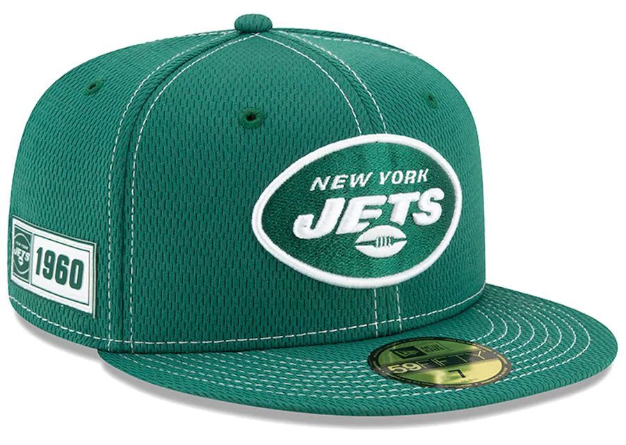 100％安い 【7.3/8】 USA正規品 アメフト NFL 帽子 キャップ 59Fifty 緑 ジェッツ Jets ニューヨーク NY ニューエラ  NEWERA 100周年記念モデル 限定 - 帽子 - labelians.fr