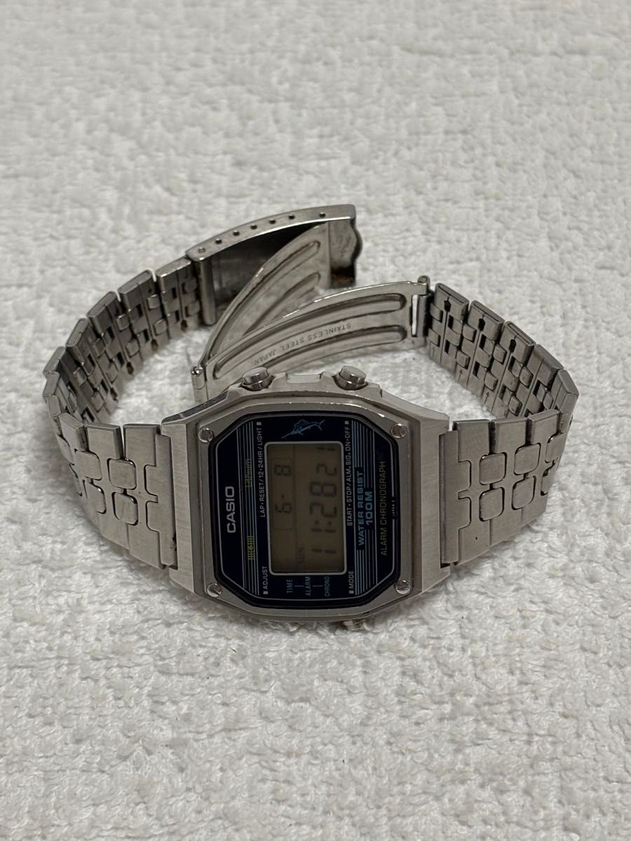 CASIO カシオ カジキ クォーツ【W-350 152】【稼働品】メンズモデル CASIO カシオ カジキ クォーツ【W-350 152】文字盤 ブルー系