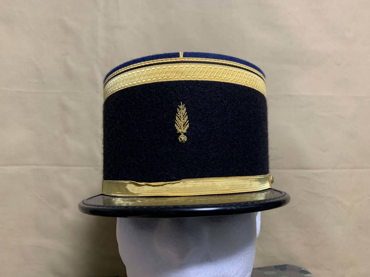 最新最全の フランス軍 フランス警察 ケピ帽 真贋不明 詳細不明 制帽