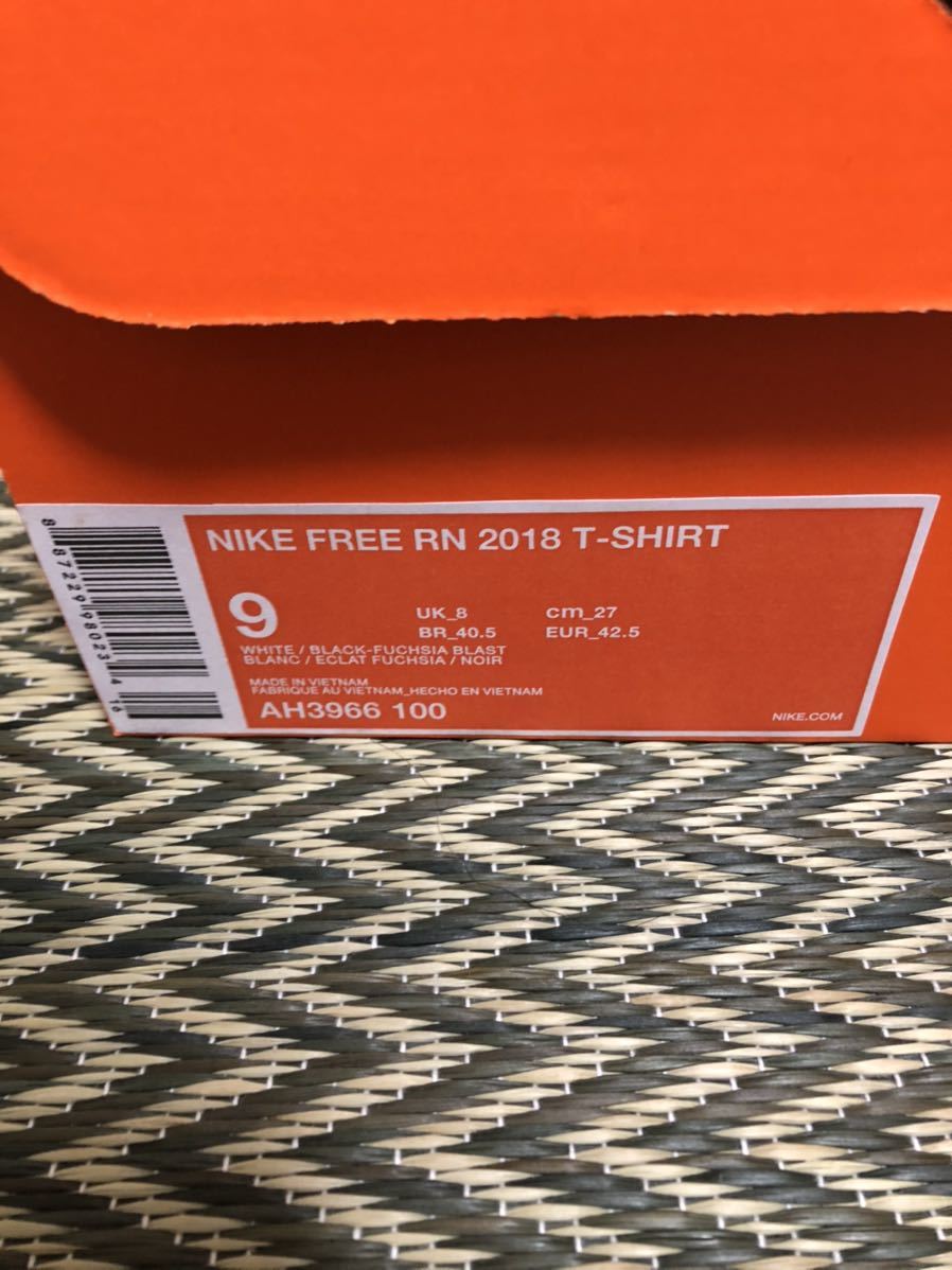 Nike Free Run 2018 T-Shirt（フリー） us9（27cm）新品_画像6