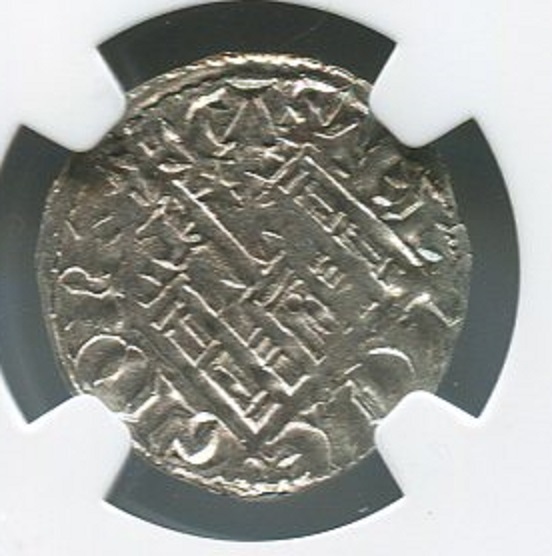 スペイン 1282-1295年 サンチョ4世 MS62 01 - 貨幣