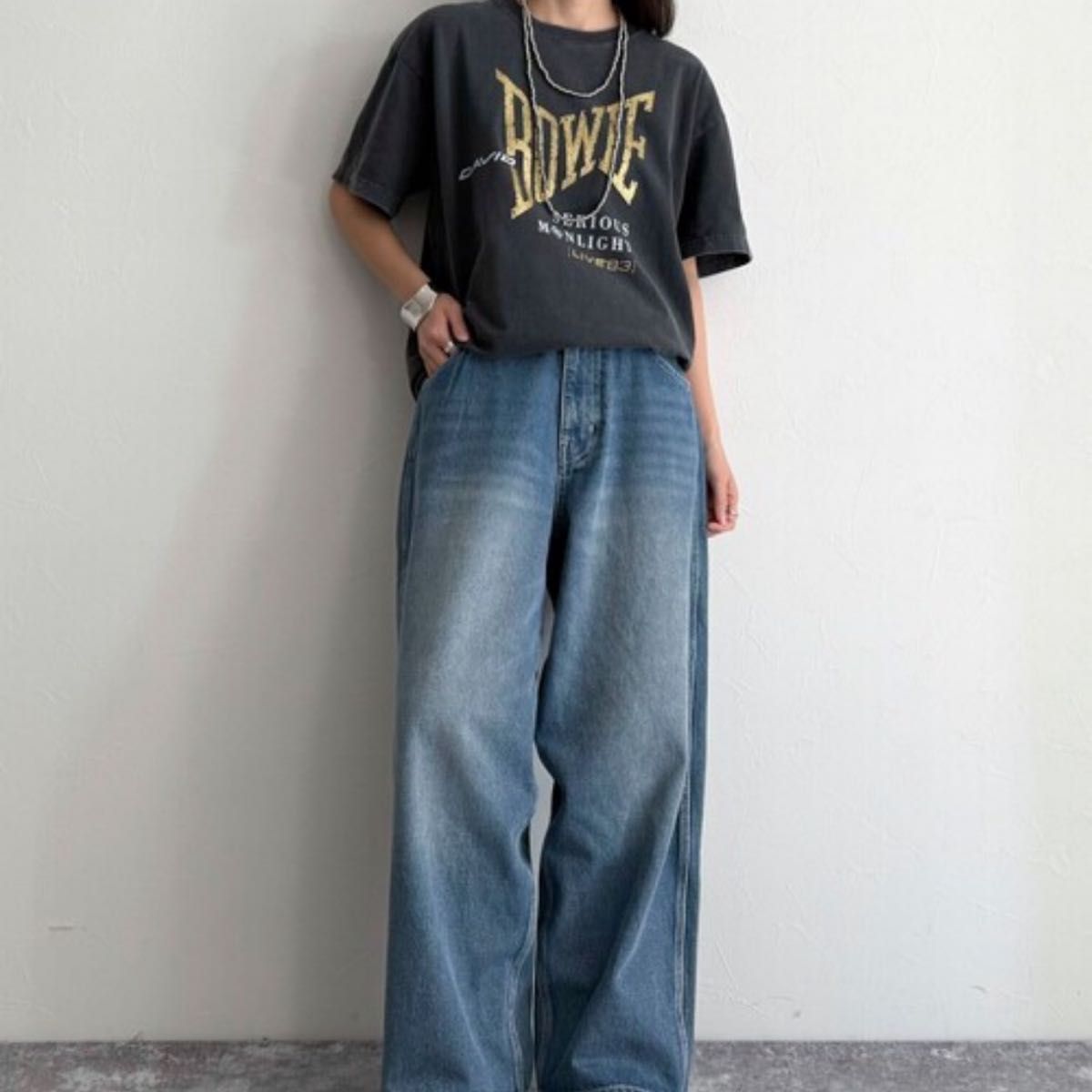 新品✨GOOD ROCK SPEED グリッタープリントTシャツ アパルトモン 新品 GOOD ROCK SPEED グリッタープリントTシャツ アパルトモン