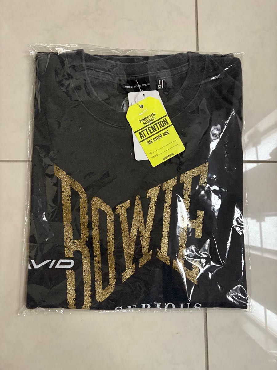 新品✨GOOD ROCK SPEED グリッタープリントTシャツ アパルトモン 新品 GOOD ROCK SPEED グリッタープリントTシャツ アパルトモン
