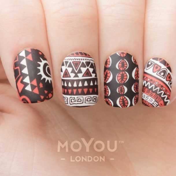 Moyou London ネイルスタンププレート　AFRICA 11