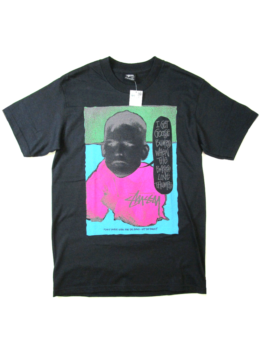 未使用 STUSSY ステューシー 半袖 Ｔシャツ Ｓ黒_画像1