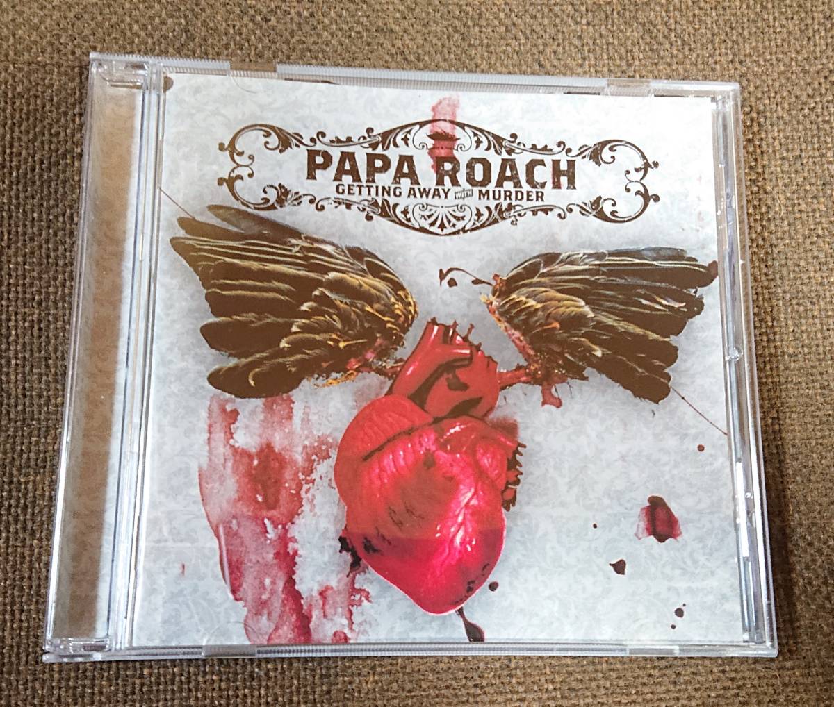 PAPA ROACH GETTING AWAY WITH ローチ 国内盤 パパ 2021年新作 超お買い得 MURDER