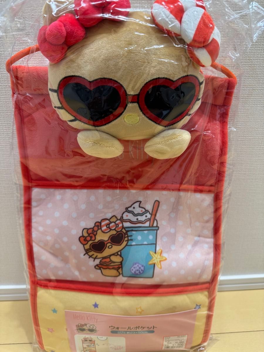 USJ 2008年 ハローキティ ウォールポケット 未使用品 USJ 2008年 ハローキティ ウォールポケット 未使用品 USJ 2008年