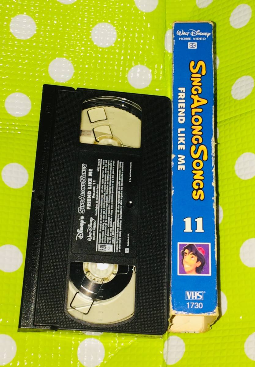 即決〈同梱歓迎〉VHS Sing Along Songs シング アロング ソング Vol.11 ディズニー アニメ ビデオ◎その他多数出品中∞5189_画像3