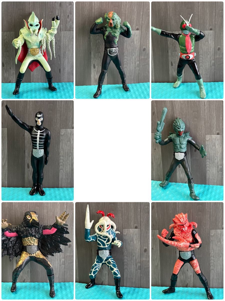 HG 仮面ライダー フィギュア 8体セット｜Yahoo!フリマ（旧PayPay