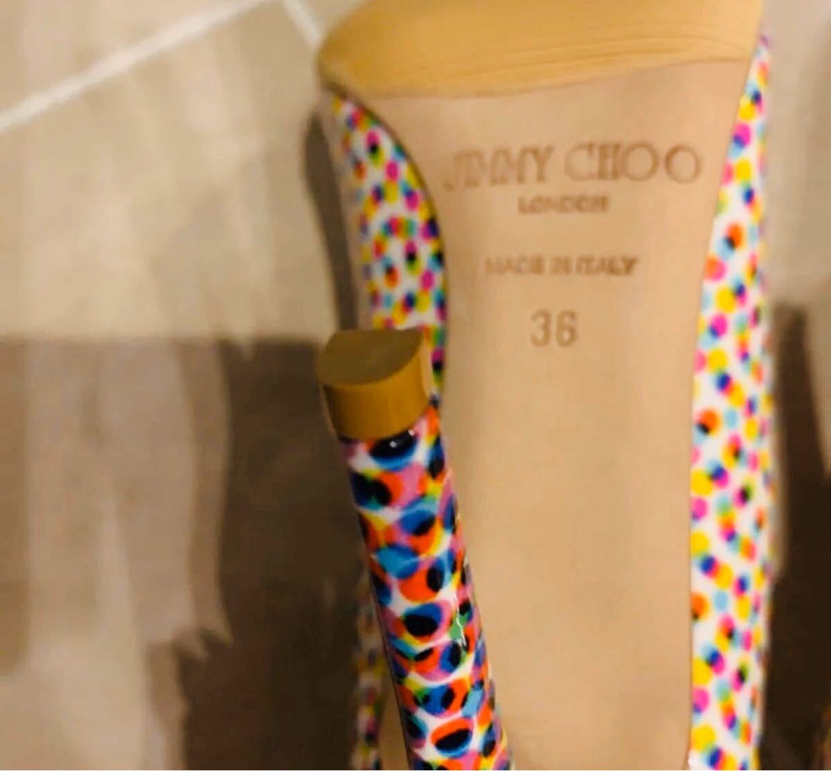 定価13万 レア 新品ジミーチュウJimmy choo パンプス レザー 36-