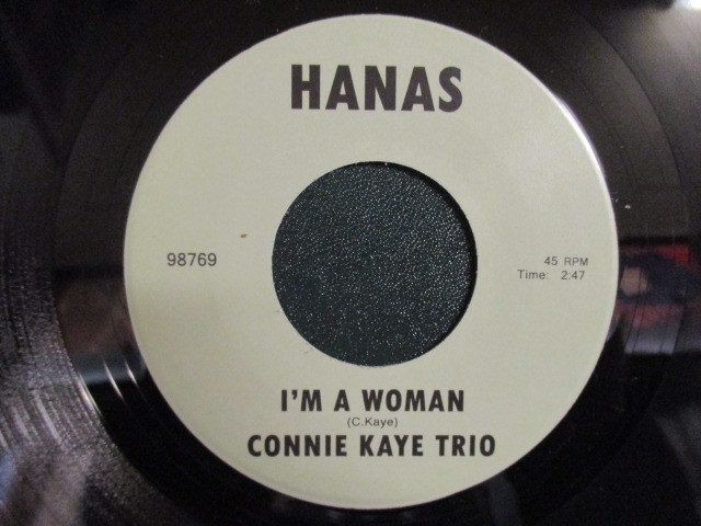 Connie Kaye Trio ： I'm A Woman 7'' / 45s ★ マディへのアンサーソングでしょうか? / 60's レディーVocal R&B / MOD モッド! ☆_画像1