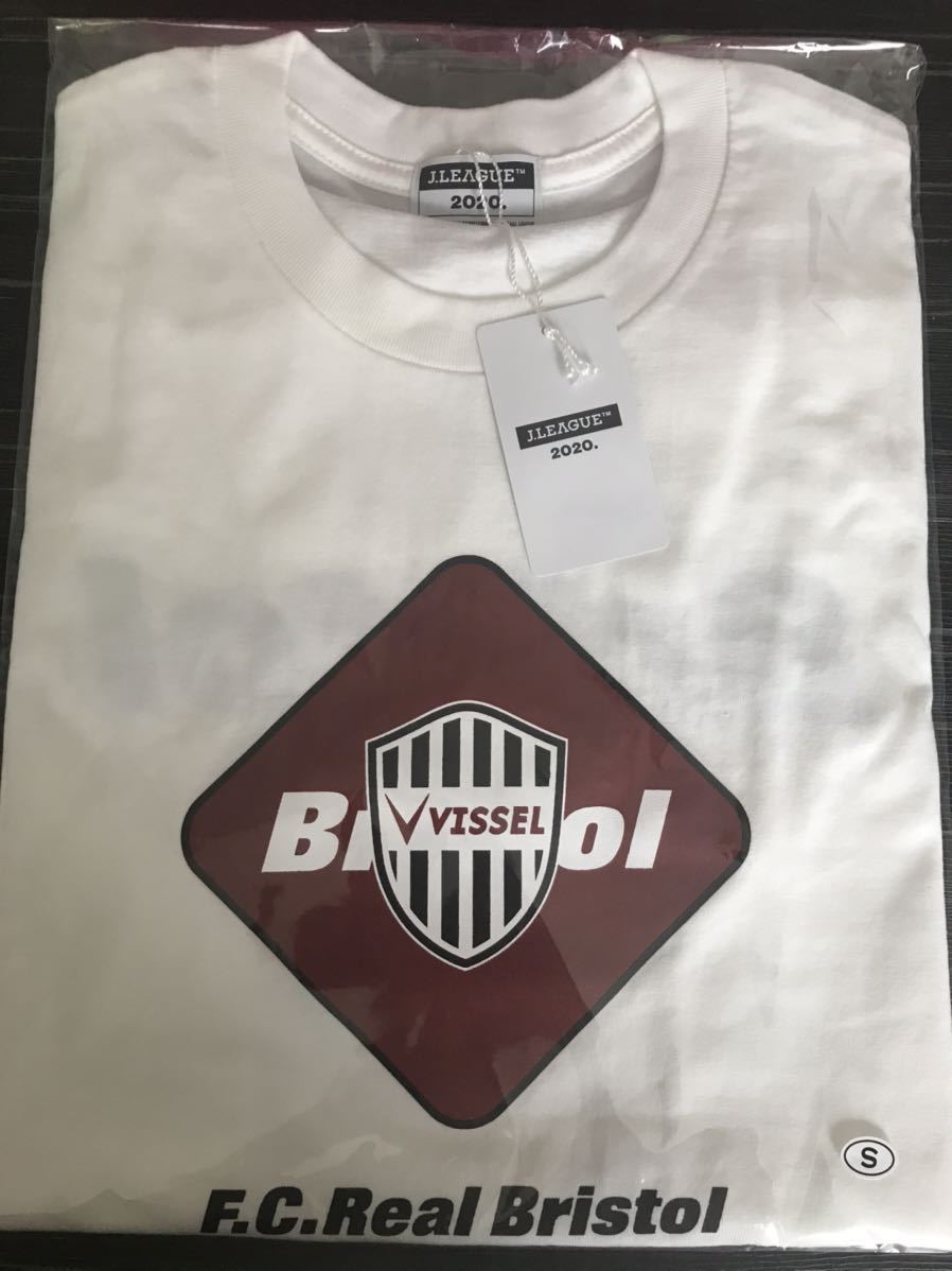 J LEAGUE x F.C.Real.Bristol TEE ヴィッセル神戸　vissel Tシャツ 白 サイズ S 新品未使用 F.C.R.B