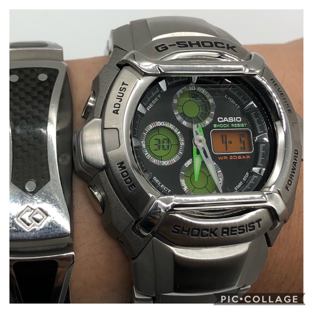 CASIO G-SHOCK 希少 カラーダイヤル 電池交換済 人気のメタル CASIO G-SHOCK 希少 カラーダイヤル 電池交換済 人気のメタル