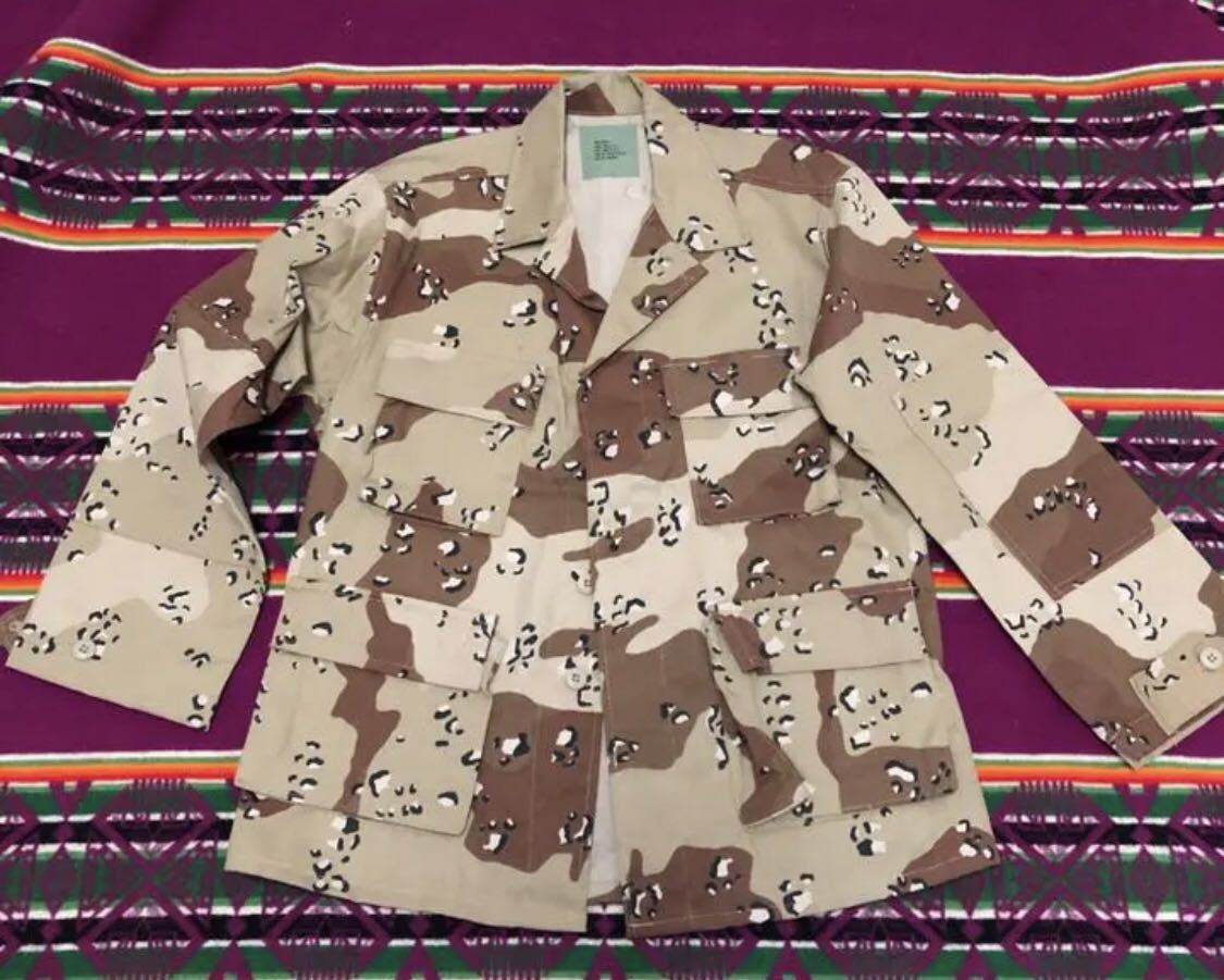【60%OFF】 ヴィンテージU.S. Armyデッドストック未使用カーゴシャツチョコチップUS製 Sサイズ 【60%OFF】 ヴィンテージU.S. Armyデッドストック未使用カーゴシャツチョコチップUS製 Sサイズ