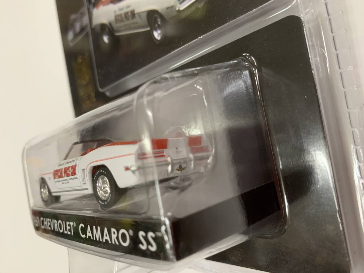 1/64 シボレー カマロ 1969 Chevrolet Camaro SS グリーンライト GREENLIGHT ペースカー カブリオレ オープン_画像8