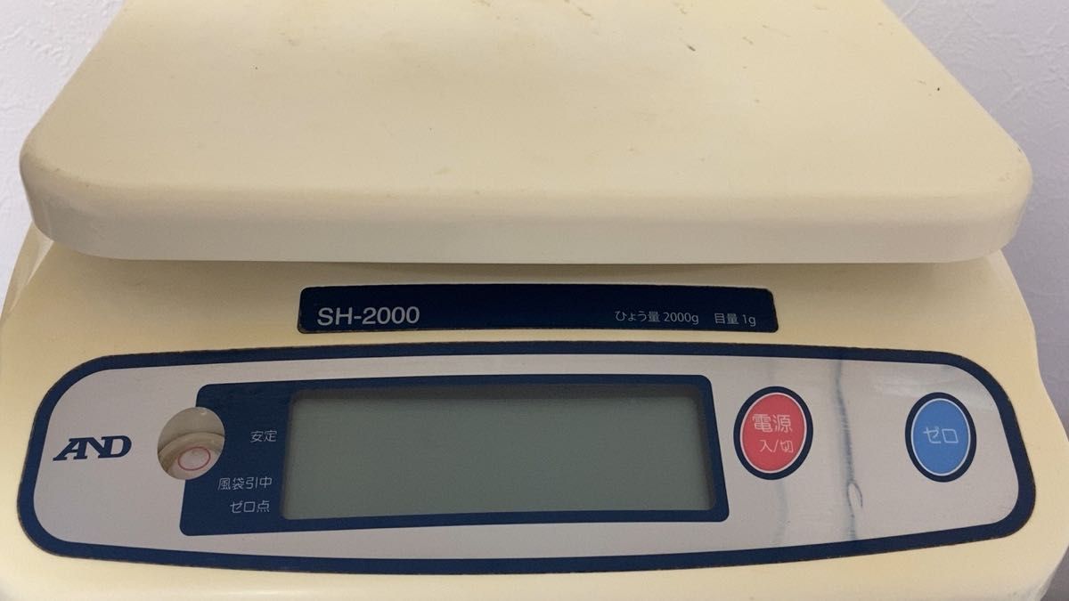 デジタルはかり 計量器 秤 はかり アンドSH-2000