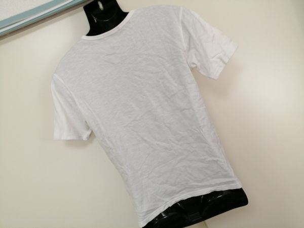 kkyj3959 ■ RAGEBLUE ■ レイジブルー Tシャツ カットソー トップス 半袖 コットン 白 M_画像6