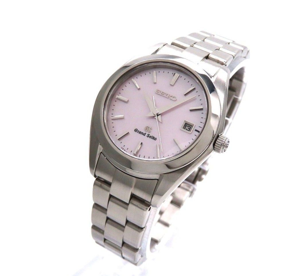 【GrandSeiko】グランドセイコー時計 ピンクシェル レディース☆極美品☆ グランドセイコー】GrandSeiko 時計 ピンクシェル レディース 極