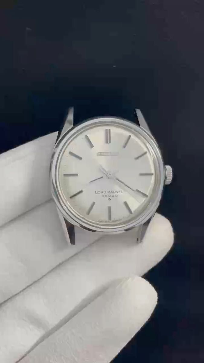 SEIKO Lord Marvel 36000 手巻き 腕時計, オリジナルは問題なく動作します