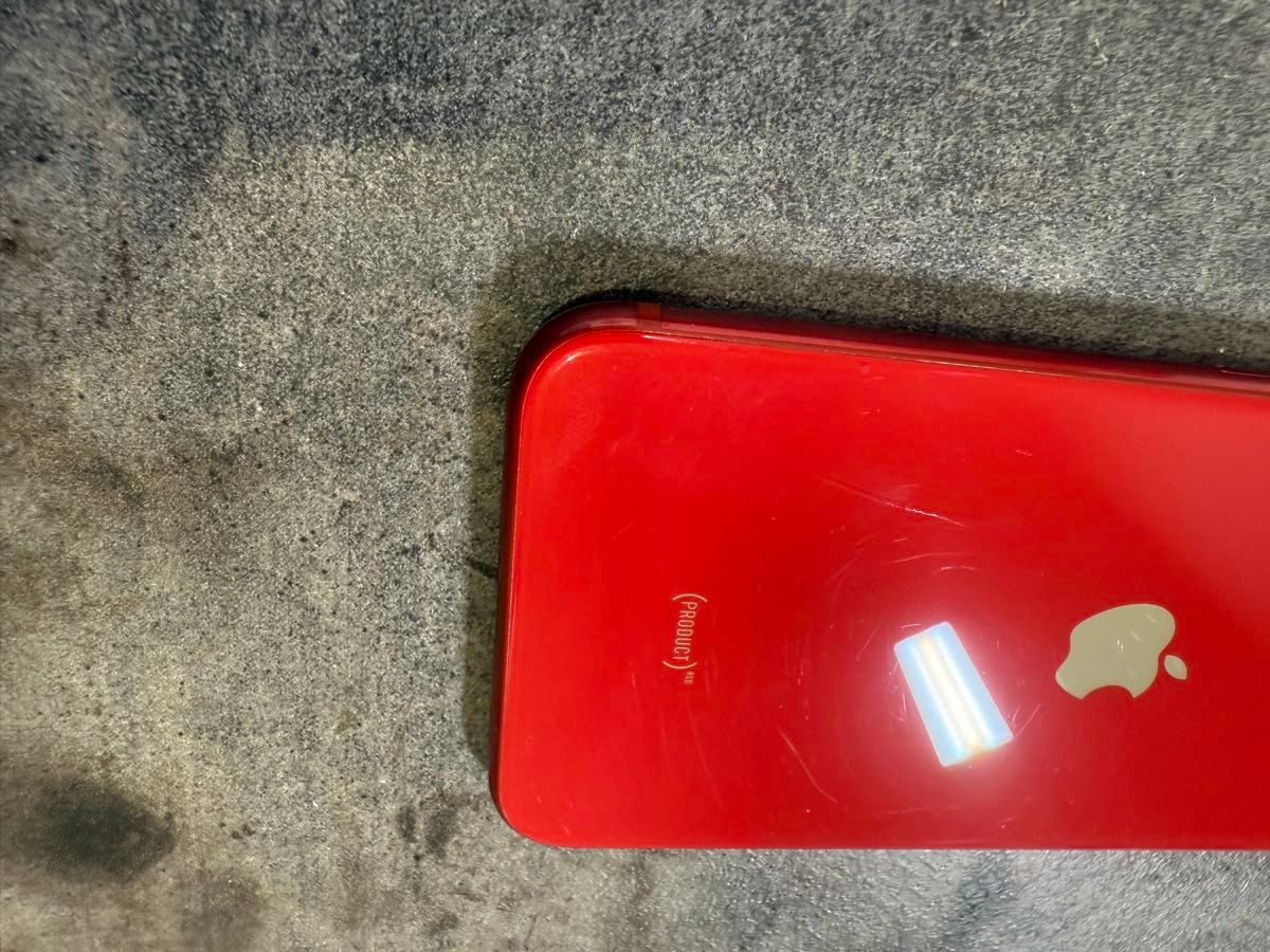 48893 iPhone SE2 128GB レッド　SIMフリー　中古品