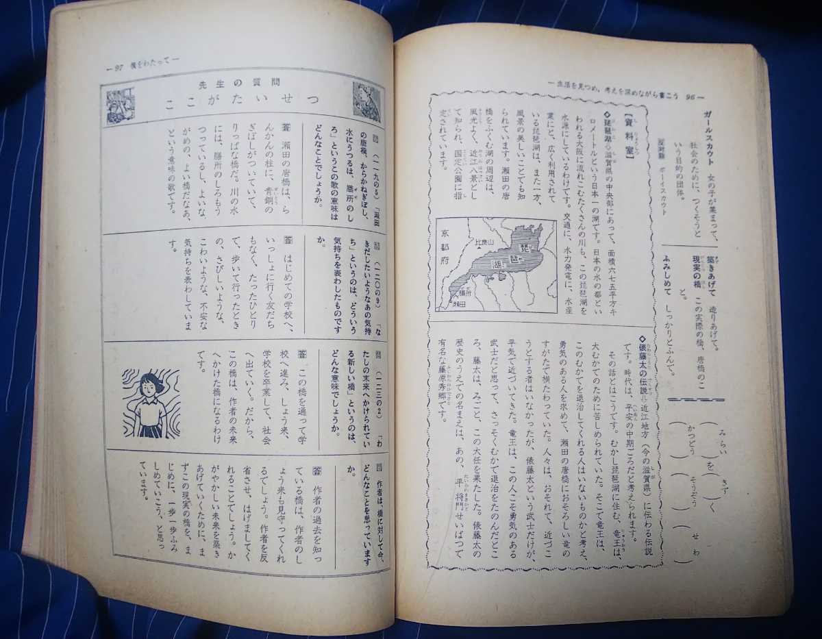 * secondhand book * textbook guide elementary school national language 6 under * editing issue new . publish company *