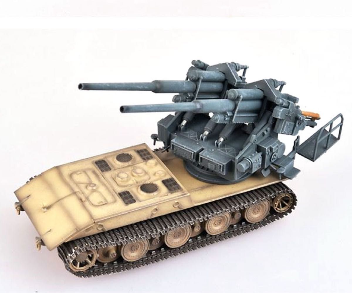 ドイツ軍 E-100自走砲 128mm FlaK40連装高射砲 1/72 完成品 第二次世界大戦 ドイツ軍 E-100自走砲 128mm FlaK40 連装高射砲