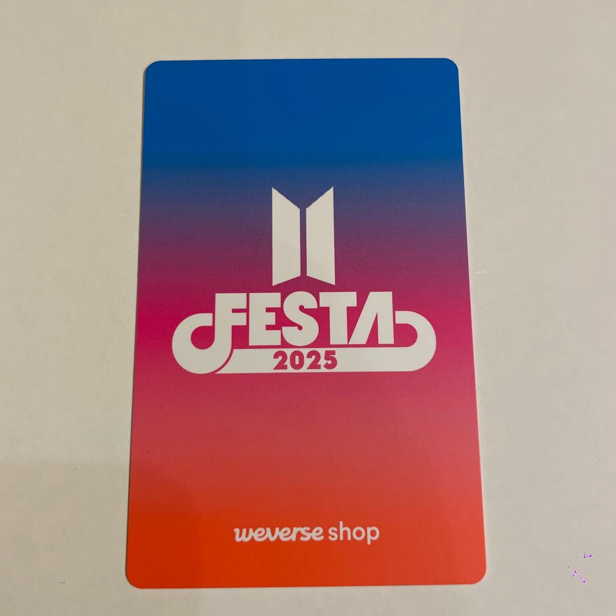 【トレカ付き】FESTA 2025 カプセル アルバム 2025 BTS FESTA カプセルアルバム 購入特典 トレカ RM ナム
