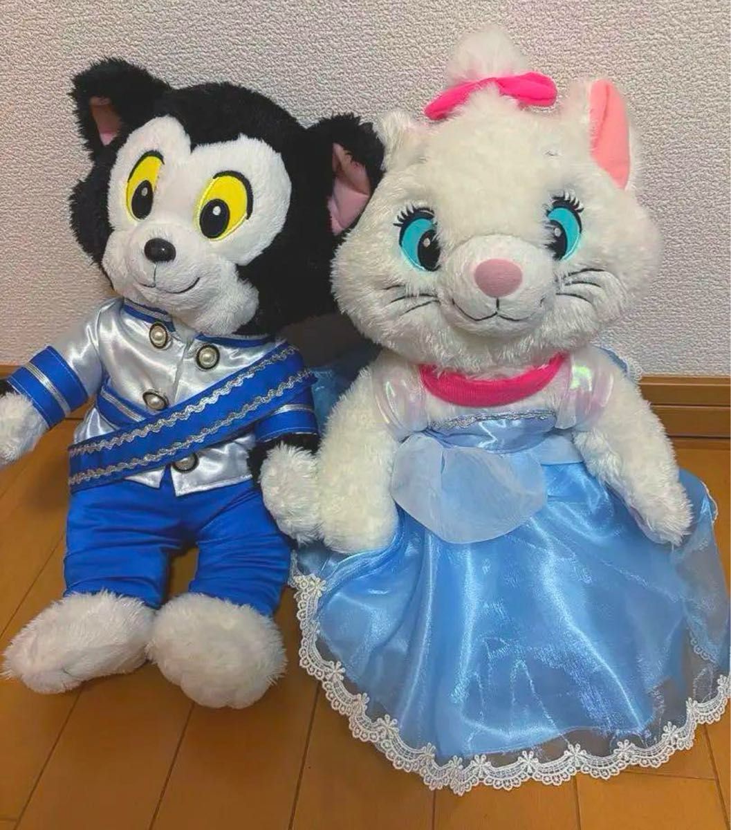 【結婚式お色直し】ディズニー マリー フィガロ ぬいぐるみ ドレス付 結婚式お色直し】ディズニー マリー フィガロ ぬいぐるみ ドレス