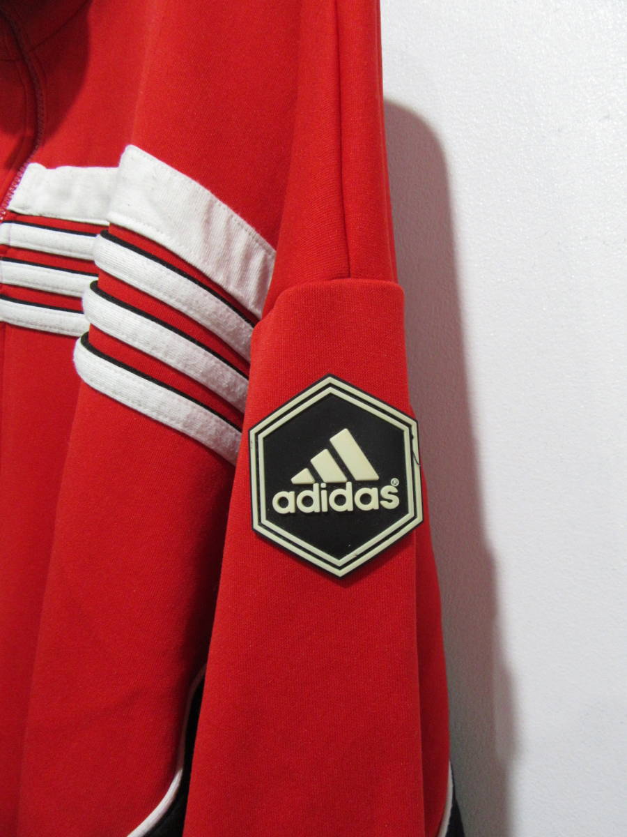 ☆送料無料☆90s☆adidas☆アディダス☆トラックジャケット☆ジャージ☆L☆スポーツ☆_画像4