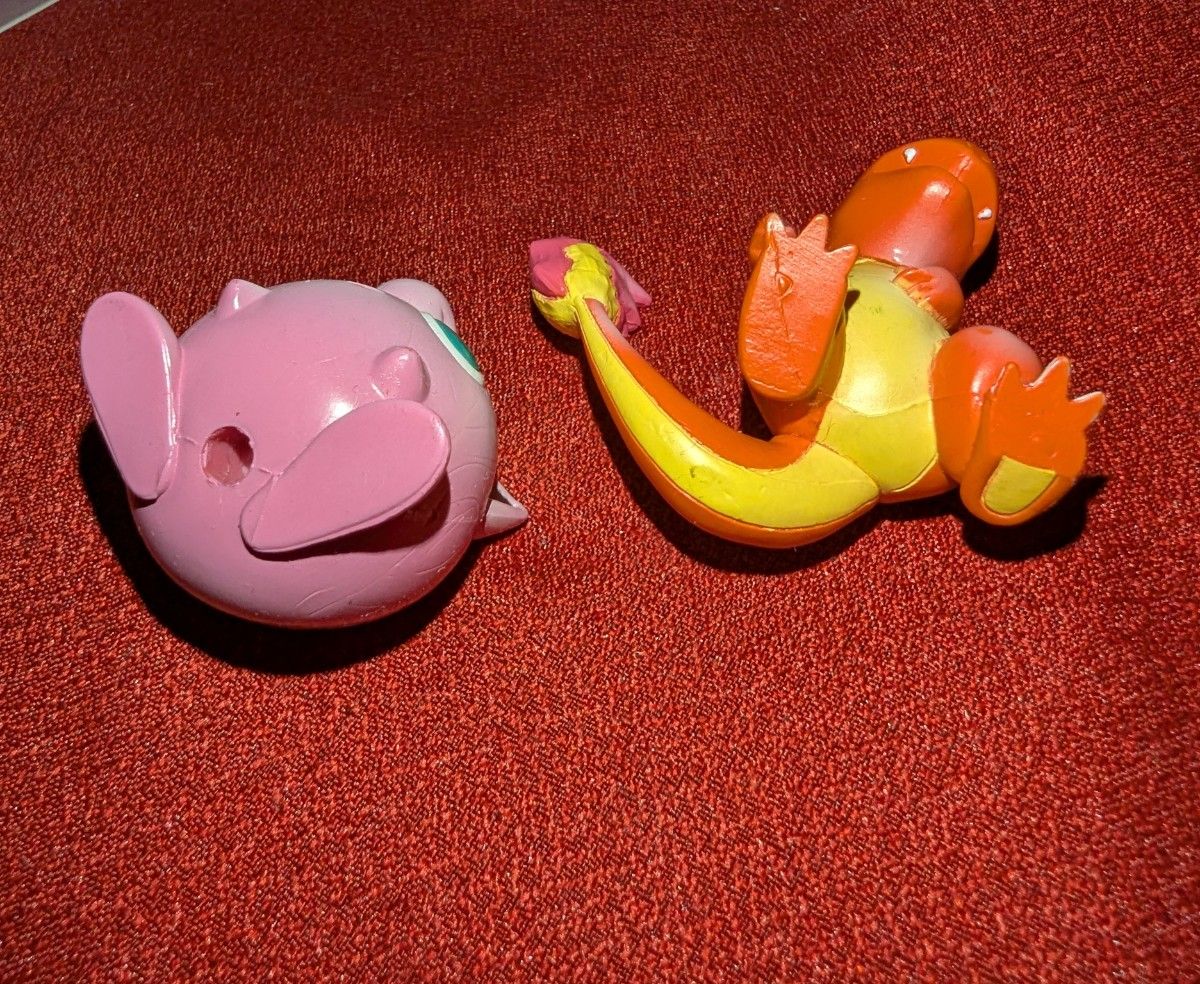 ジャンク ポケットモンスター モンコレ ヒトカゲ プリン 初期 フィギュア ジャンク ポケットモンスター モンコレ ヒトカゲ プリン 初期
