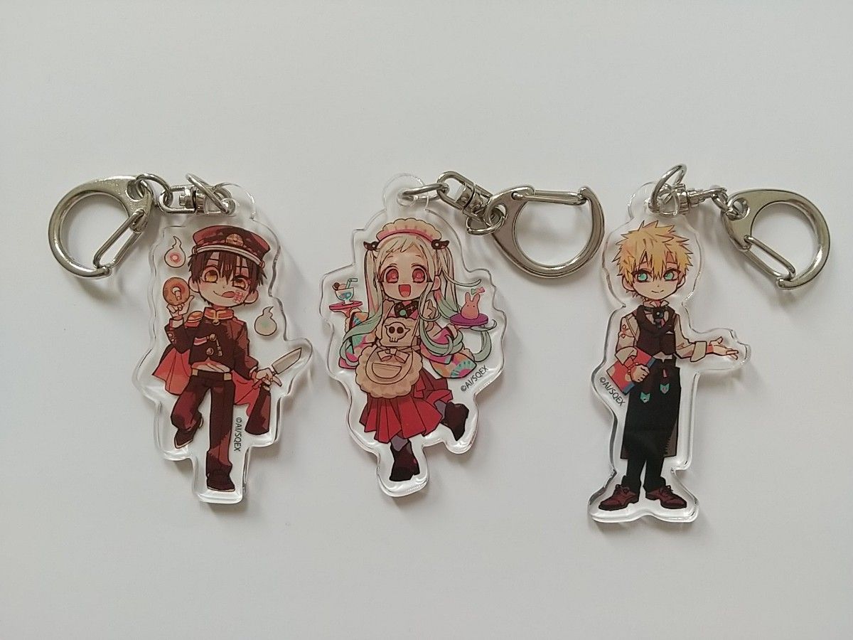 地縛少年花子くん プリンセスカフェ アクキー アクリルキーホルダー 光 ミツバ 地縛少年花子くん プリンセスカフェ 缶バッジ クリアファイル