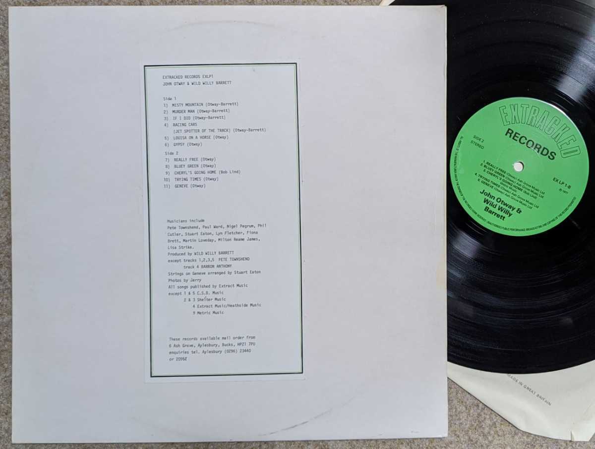【Pete Townshend参加&Prod.】John Otway & Wild Willy Barrett★英Extracked Orig.盤/The Who_画像2