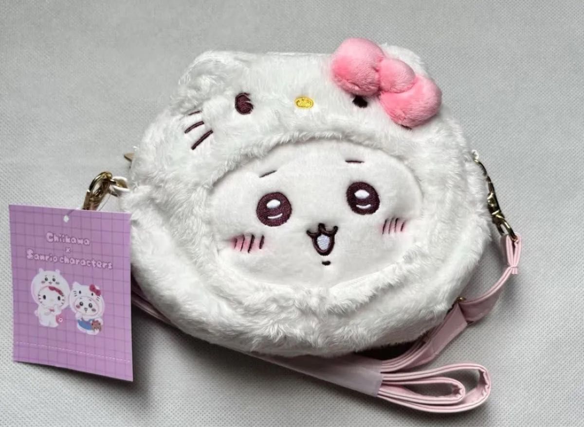 サンリオ ちいかわ キティ ぬいぐるみ ポシェット ちいかわサンリオキャラクターズ ハローキティ ちいかわ