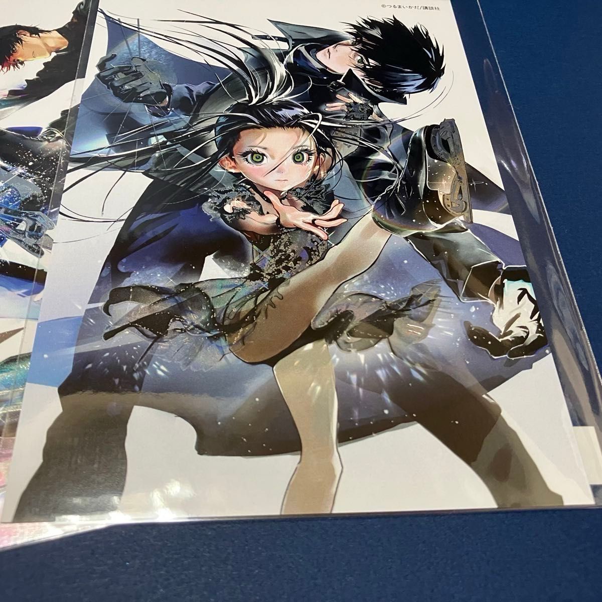 メダリスト 明浦路司 マンガ展 Blu-ray まとめ売り メダリスト 箔押しポストカード 2種セット 明浦路司 夜鷹純 狼嵜