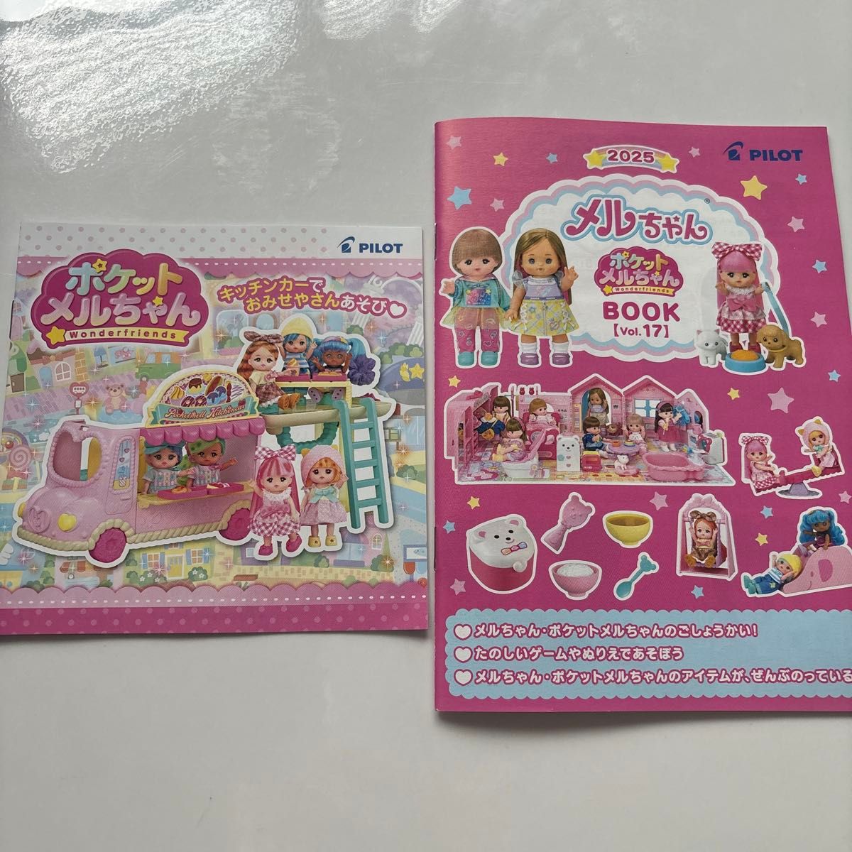 2冊セット メルちゃんBOOK 2025年版 vol 17 ポケットメルちゃん