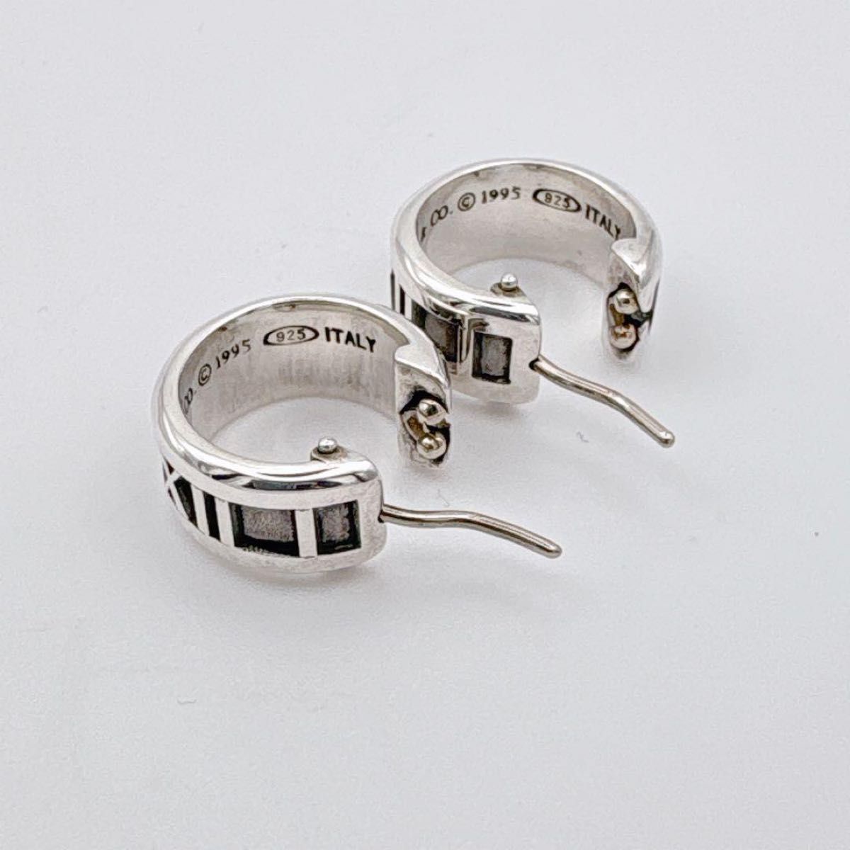 ティファニー フープピアス 両耳セット Tiffany&Co ティファニー アトラス フープ ピアス シルバー 925