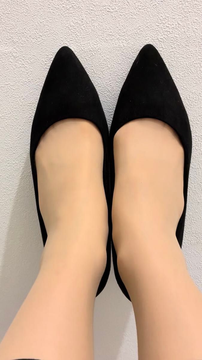 黒 パンプス マシュマロパンプス