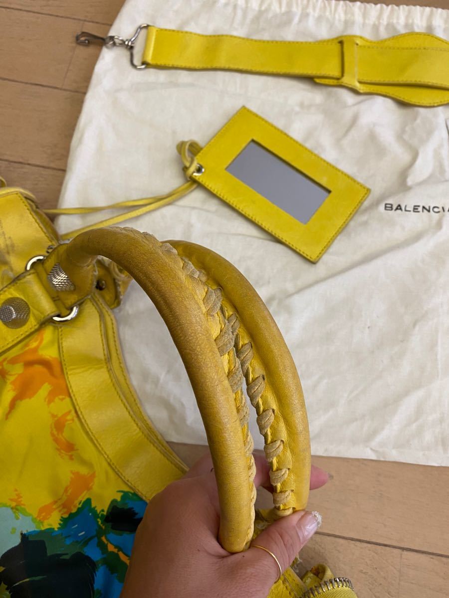 バレンシアガ☆ BALENCIAGA☆ジャイアントシティ☆超希少花柄 | isalex