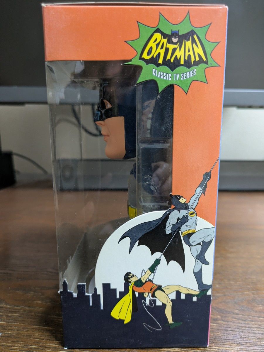 Wacky Wobbler バットマン フィギュア2体セット 希少未開封】バットマン&ロビン WACKY WOBBLER フィギュア 2体