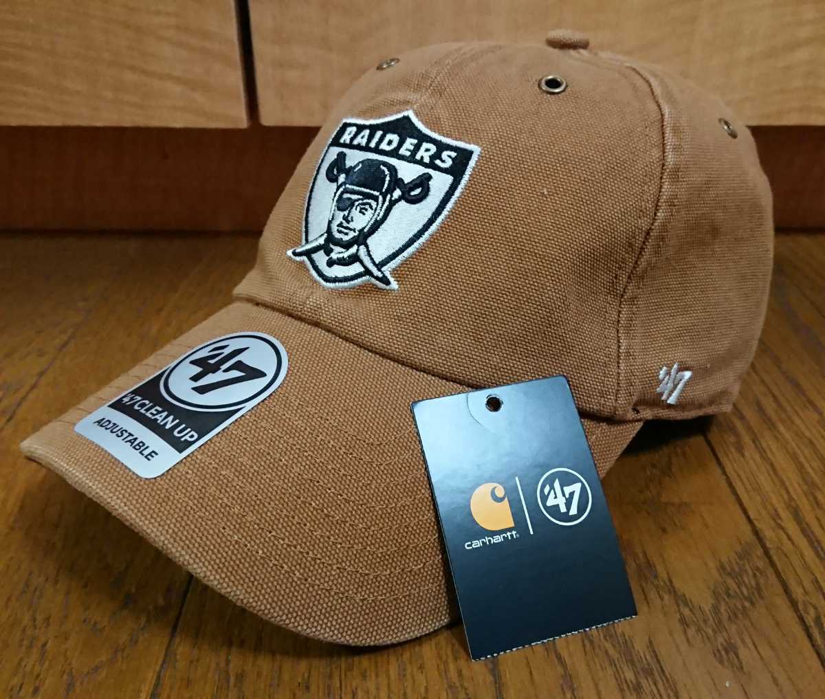 Yahoo!オークション - RAIDERS × Carhartt × 47 cap ス...