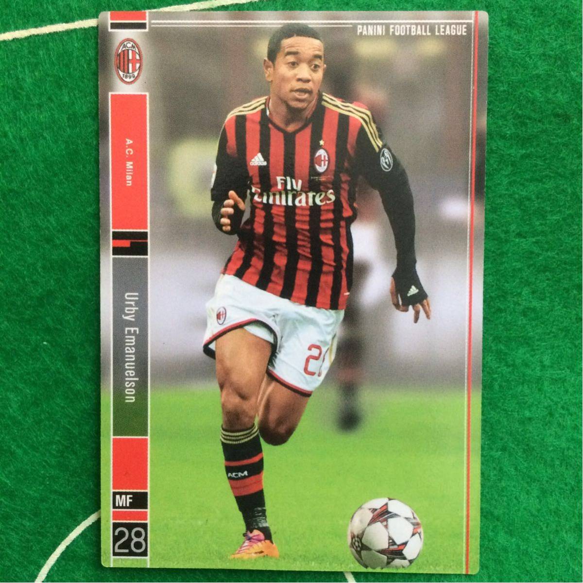 雅虎代拍 107 Panini Football League Ac Milan 28 Urby Emanuelson ウルビーエマヌエルソン ミラン セリエa イタリア パニーニ フットボール リーグ 雅虎代拍 107 Panini Football League Ac Milan 28 Urby Emanuelson ウルビーエマヌエルソン ミラン セリエa イタリア パニーニ フットボール リーグ