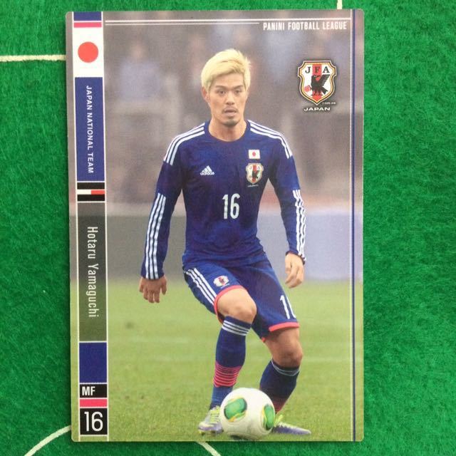 ヤフオク 160 Panini Football League 日本代表 16 山口蛍 ヤフオク 160 Panini Football League 日本代表 16 山口蛍