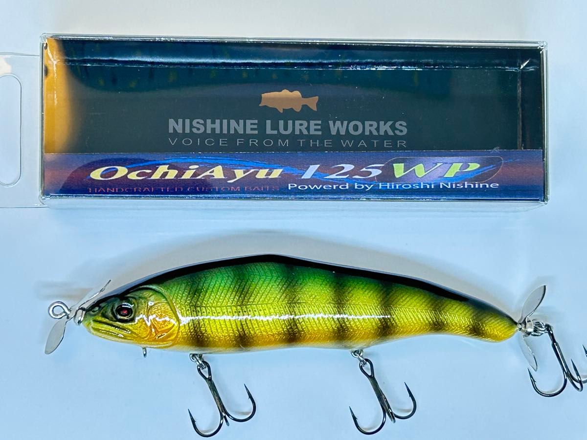 ニシネルアーワークス オチアユ125WP イエローパーチ 未使用品 ニシネルアーワークス オチアユ125WP 新品