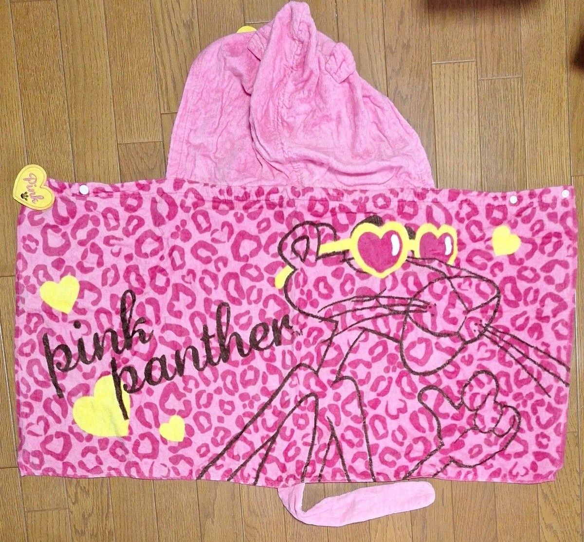 お値下げ USJ PINK PANTHER ヒョウ柄 ピンクパンサー フード付き
