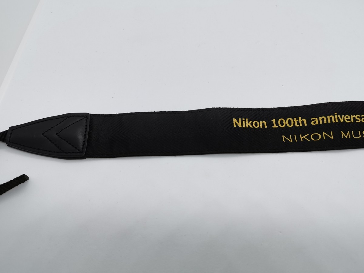 超希少品 限定品 NIKON 100周年ストラップ ニコンミュージアム 超希少品 限定品 NIKON 100周年ストラップ ニコンミュージアム