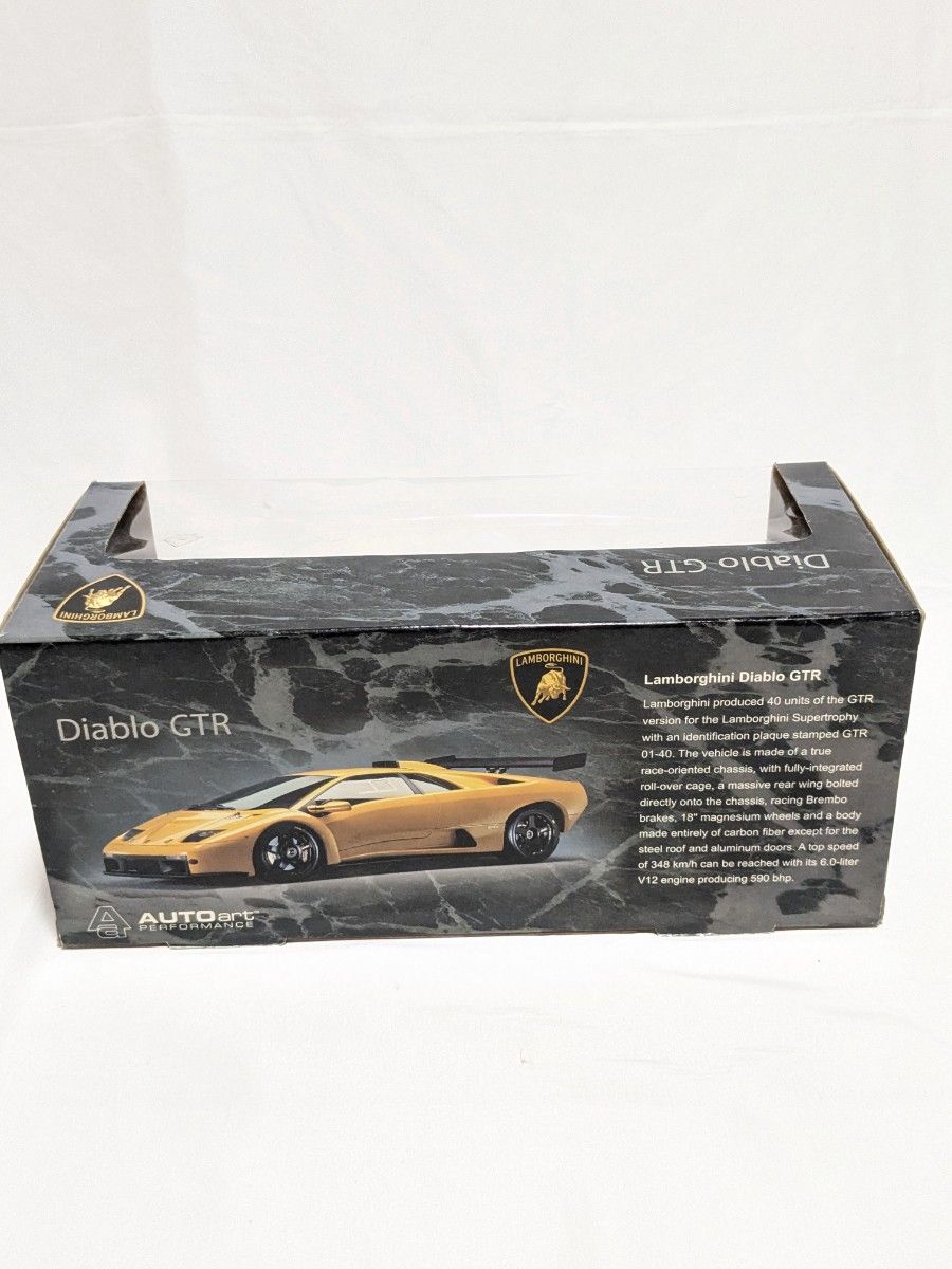 オートアート LAMBORGHINI Diablo GTR 1/18 未開封 オートアート LAMBORGHINI Diablo GTR 1/18 未開封 AUTOart