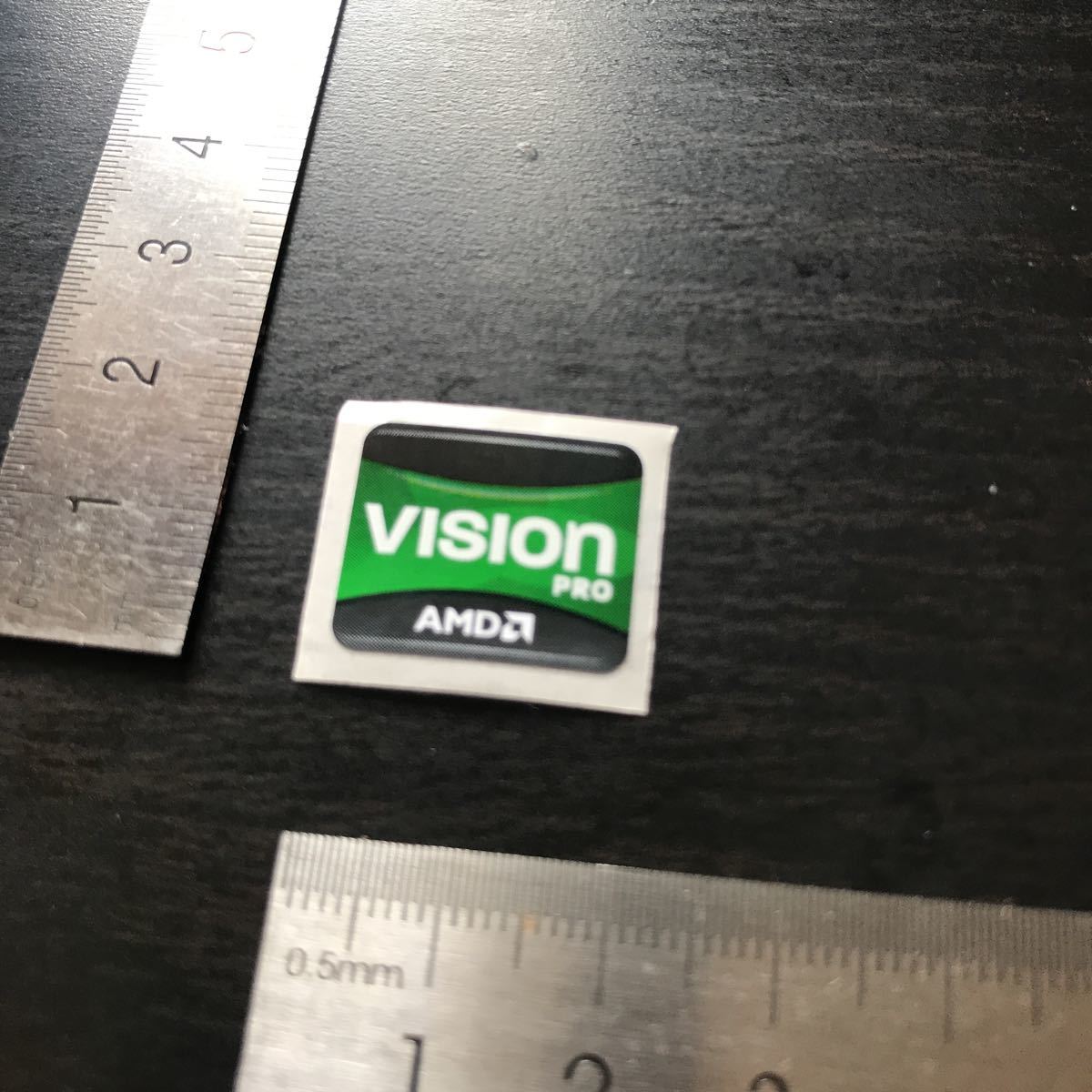 VISION PRO AMD personal computer emblem seal @1806
